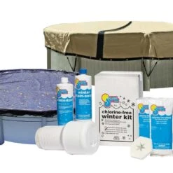 24' Round Ultimate Above Ground Winter Pool Cover 12-Year With Leaf Net And Chemical Closing Kit Bundle -Professional Pool Care Shop 24 Round Ultimate Above Ground Winter Pool Cover 12 Year with Leaf Net and Chemical Closing Kit Bundle 4
