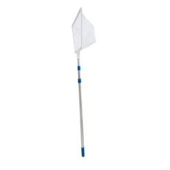 In The Swim - 4 Foot - 10 Foot Telescopic Pole With Pool Leaf Rake Net -Professional Pool Care Shop 4 foot 10 foot Telescopic Pole with Pool Leaf Rake Net 2