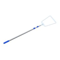 In The Swim - 4 Foot - 10 Foot Telescopic Pole With Pool Leaf Rake Net -Professional Pool Care Shop 4 foot 10 foot Telescopic Pole with Pool Leaf Rake Net 4