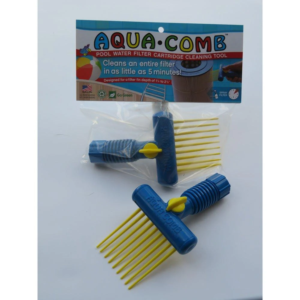 Aqua Comb Pool Filter Cleaning Tool 3 Aqua Comb Pool Filter Cleaning Tool