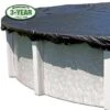 Fine Mesh 21' X 41' Oval Winter Pool Cover With 55 Cover Clips -Professional Pool Care Shop Fine Mesh 21 x 41 Oval Winter Pool Cover with 55 Cover Clips