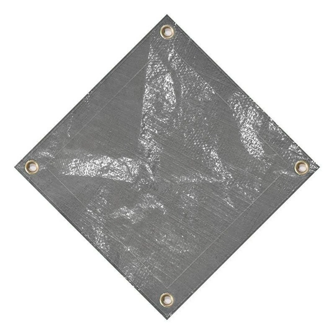 Midwest Canvas - 16' X 25' Oval Winter Pool Cover, 16 Year Warranty, Silver 8 Midwest Canvas - 16' X 25' Oval Winter Pool Cover, 16 Year Warranty, Silver - Image 6