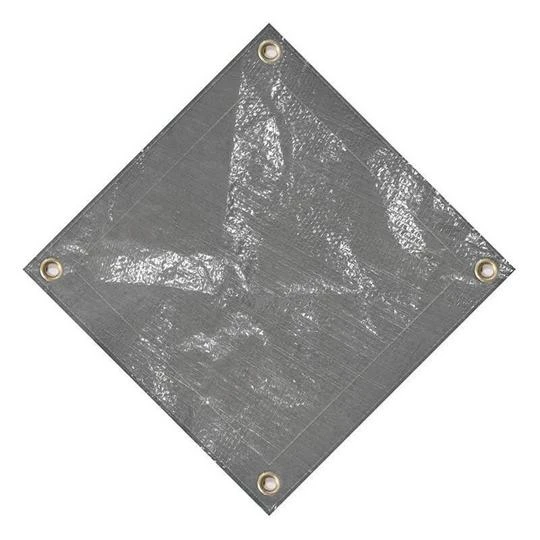 Midwest Canvas - 16' X 25' Oval Winter Pool Cover, 16 Year Warranty, Silver 3 Midwest Canvas - 16' X 25' Oval Winter Pool Cover, 16 Year Warranty, Silver