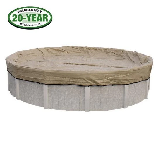Polar Protector 28' Round Winter Pool Cover With 45 Cover Clips 3 Polar Protector 28' Round Winter Pool Cover With 45 Cover Clips