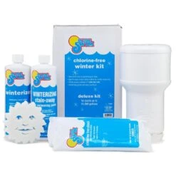 In The Swim - Deluxe Pool Closing Kit For Up To 15,000 Gallons -Professional Pool Care Shop Pool Chemical Winterizing Kits 10