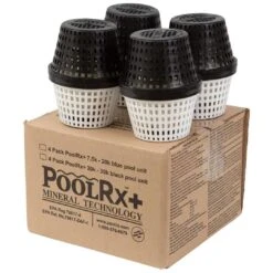 PoolRx - PoolRx+ Black Mineral Unit For 20,000 To 30,000 Gallons, 4-Pack -Professional Pool Care Shop PoolRx Black Mineral Unit for 20000 to 30000 Gallons 4 Pack 2
