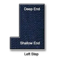 Polar 18' X 36' Rectangle Center End Step Winter Pool Cover With 15 Blue 8 Ft. Double Water Tubes -Professional Pool Care Shop Pro Strength Polar Winter Pool Cover 18x36 ft Rectangle with Step Options 3