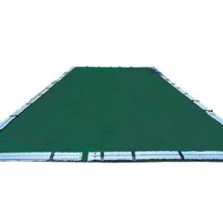 Midwest Canvas - 20' X 44' Rectangle Winter Pool Cover, 12 Year Warranty, Green -Professional Pool Care Shop Rectangle Winter Pool Cover 12 Year Warranty Green 6