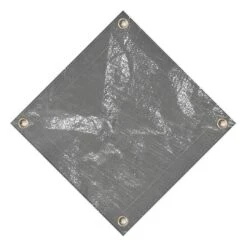 Midwest Canvas - Rectangle Winter Pool Cover, 16 Year Warranty, Silver -Professional Pool Care Shop Rectangle Winter Pool Cover 16 Year Warranty Silver 5