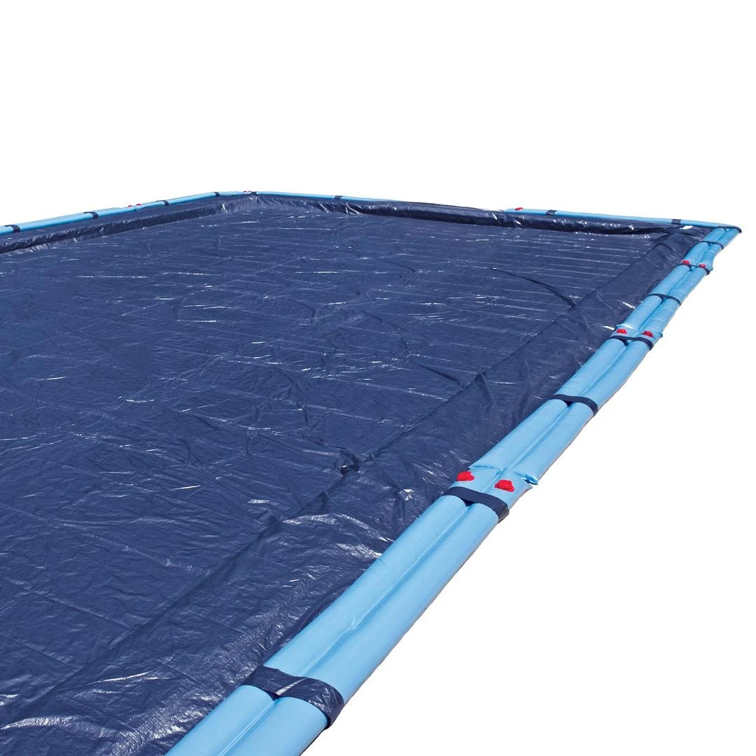 Midwest Canvas - 18' X 36' Rectangle Winter Pool Cover, 8 Year Warranty, Blue 10 Midwest Canvas - 18' X 36' Rectangle Winter Pool Cover, 8 Year Warranty, Blue - Image 8