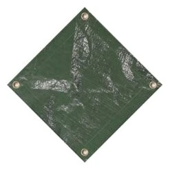 Midwest Canvas - 18' Round Winter Pool Cover, 12 Year Warranty, Green