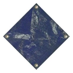 Midwest Canvas - 24' Round Winter Pool Cover, 8 Year Warranty, Blue -Professional Pool Care Shop Round Winter Pool Cover 8 Year Warranty Blue 5